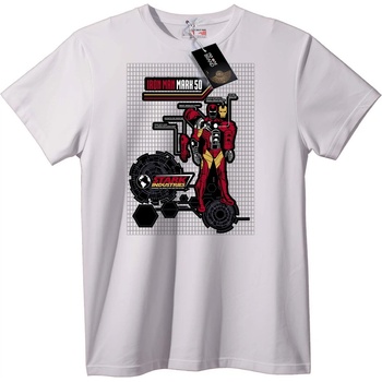 NOONEBRAND Тениска Iron Man Марк 50 - S, Black