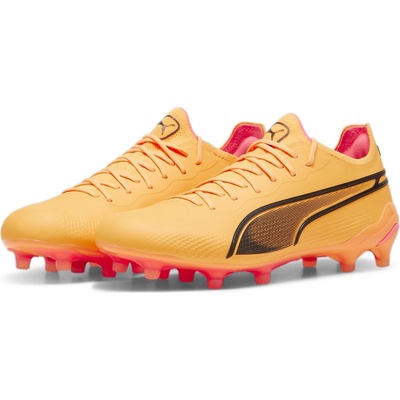 PUMA Дамски футболни бутонки Puma King Ultimate Firm Ground Womens Football Boots - Sunset/Black