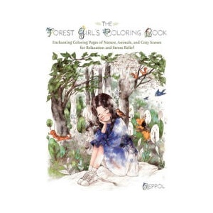 The Forest Girl's Coloring Book (ISBN: 9781646047321)