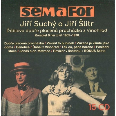 Semafor Komplet 9 her z let 1965-1970 / 15CD