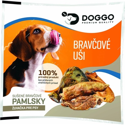 DOGGO Sušené bravčové uši 100 g