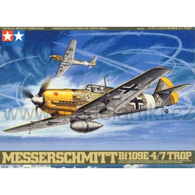 Tamiya Messerschmitt Bf 109E-4/7 Trop 1:48