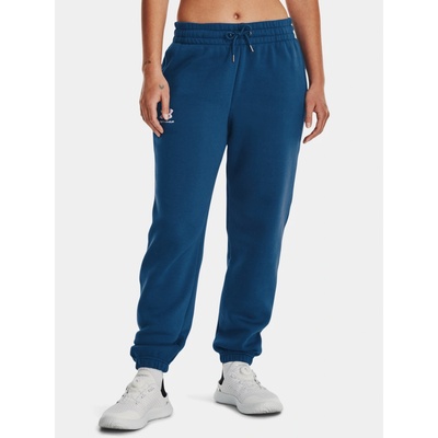 Under Armour Dámské tepláky Essential Fleece Joggers Modrá