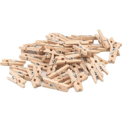 WEST DESIGN Kolíčky dřevěné mini 25x7mm (50ks) – Sleviste.cz
