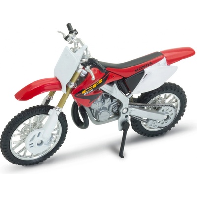 Welly Motorka Honda CR250R červená 1:18