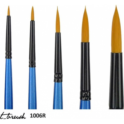 Štětec T_Brush syntetický kulatý krátká rukojeť, 0