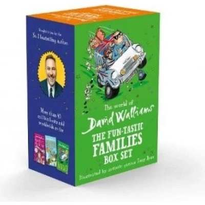 World of David Walliams: Fun-Tastic Families Box Set HarperCollins Publishers