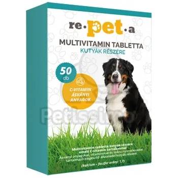 Image 1 of re-pet-a Repeta мултивитаминни таблетки за кучета 50 бр