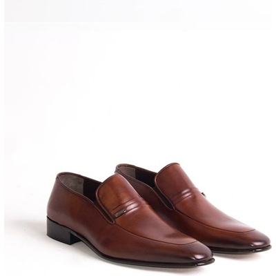 Jacket Club Мъжки обувки от естествена кожа 445 - Кафяви #318182 (318182_Кафяво)