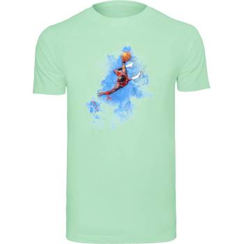Mister Tee Тениска Basketball Clouds Tee neo mint XLUB-MT1482-02533 - Черен, размер L