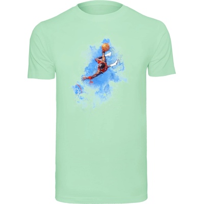 Mister Tee Тениска Basketball Clouds Tee neo mint XLUB-MT1482-02533 - Черен, размер L
