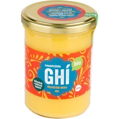 CountryLife Prepustené maslo Ghi Bio 450 ml