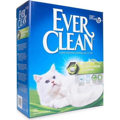 Ever Clean Extra Strong hrudkující kočkolit svěží vůně 2 x 10 l