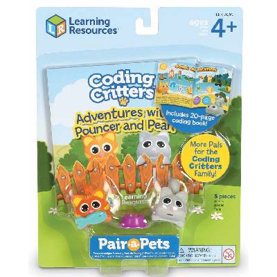 Детски комплект за игра Learning Resources - Паунсър и Пърл (LER3091)