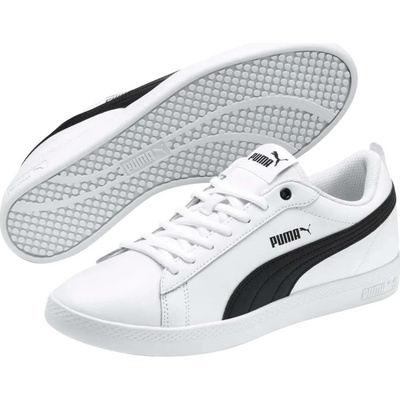 Puma kožená sportovní a volnočasová obuv bílá – Zboží Dáma