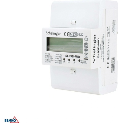 MID SCHELINGER 3fázový elektroměr 100A