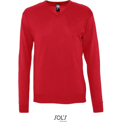 Sol's collection Galaxy Men Pletený pánsky s V výstrihom 25.95 red