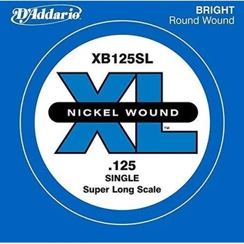 D'Addario XB125SL Еденична струна за бас китара