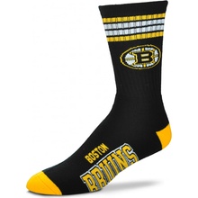 For Bare Feet pánské ponožky Boston Bruins 4 Stripes Crew