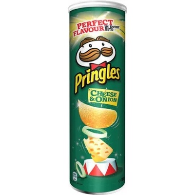 Pringles Чипс Pringles сирене и лук 165гр
