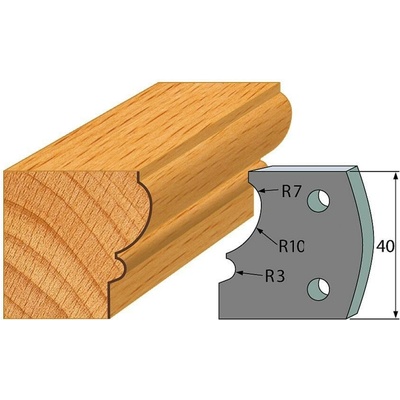 IGM Professional IGM Profil 105 - pár obmedzovačov 40x4mm SP F027-105