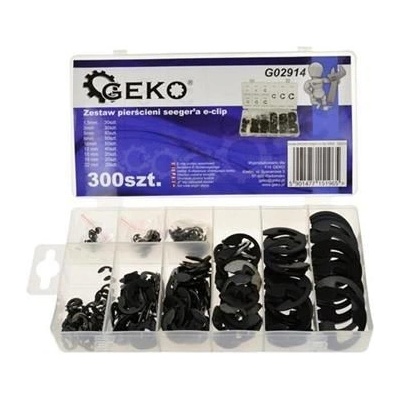 SADA - Segerový pojistný kroužek (E-KLIP), sada 300ks GEKO