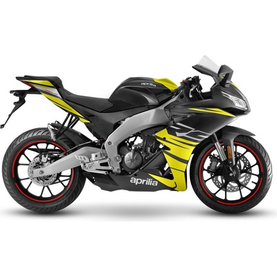 Aprilia RS 125 Cyanide Yellow E5+
