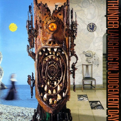 THUNDER - LAUGHING ON JUDGEMENT DAY LP