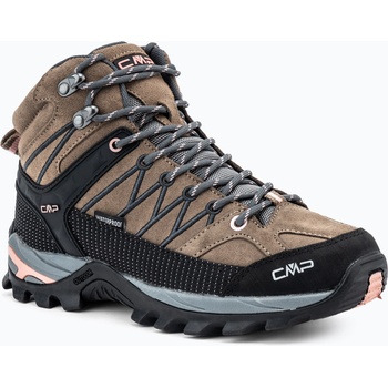 CMP Дамски ботуши за трекинг CMP Rigel Mid Wp cenere