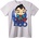 NOONEBRAND Тениска Superman Chibi HJO - 2XL, White