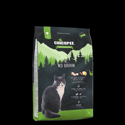 Chicopee Holistic Nature Line No Grain-Храна за котки, за чувствителни и над 7 години с пилешко месо 1.5 кг