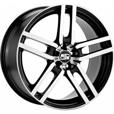 MSW 12 8x19 5x108 ET38 gloss black polished