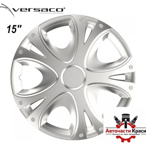 Versaco Тасове за джанти 15'' Versaco Dynamic Silver (56225) - avtochastikrasi
