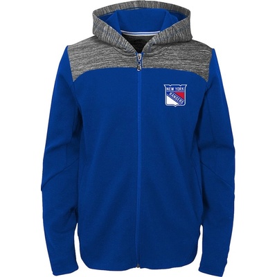 Fanatics dětská mikina New York Rangers Centripedal Full-Zip Hoodie
