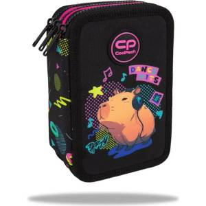 COOLPACK Ученически несесер с пособия Coolpack - Jumper 3 - CAPYBARA MUSIC