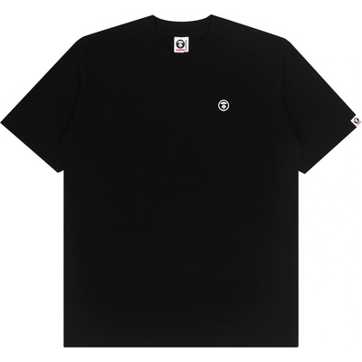 AAPE Тениска AAPE Logo Patch T-Shirt - Black BKX