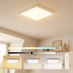 Brilagi - димируемо LED осветително тяло за баня FRAME SMART LED/50W/230V 60x60 IP44 + дистанционно управление (BG2225)