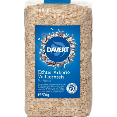 Davert pravá celozrnná rýže arborio bio 0,5 kg