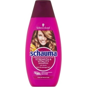 Schauma Strenght & Vitality šampon 400 ml