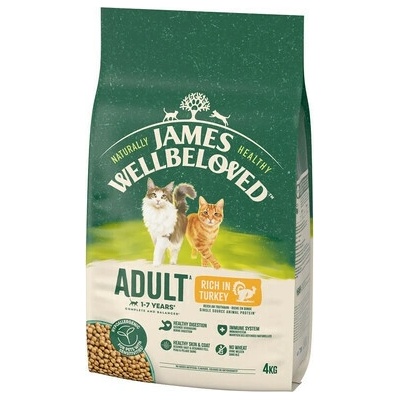 JAMES WELLBELOVED Adult morčacie mäso 4 kg