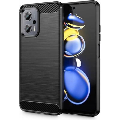 Tech-Protect Защитен Калъф за Xiaomi Poco X4 GT, Tech-Protect Premium Carbon Case, Черен (9589046924330)