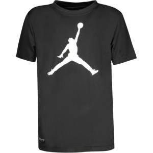 Nike Детска тениска с къс ръкав jordan, Размер 12-13a, Цвят (954293_ne023bla)