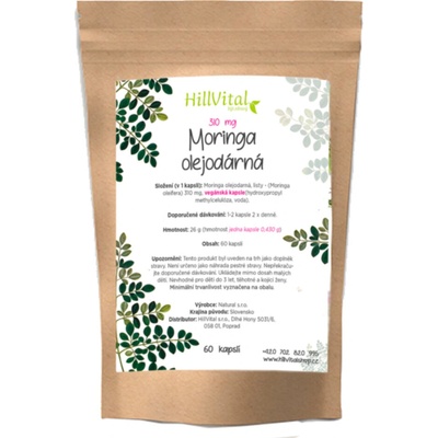 HillVital Moringa olejodarná 60 kapsúl