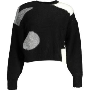 Desigual Дамски пуловер desigual, Цвят Черен (22wwjf14_nero_2000)