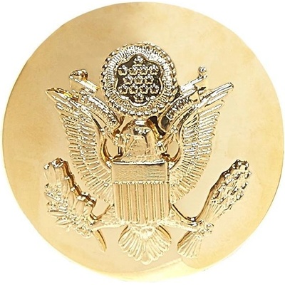 Odznak US ARMY čepicový kulatý ZLATÝ – Zbozi.Blesk.cz