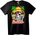 NOONEBRAND Тениска Лятно Плажно Черепче - 4XL, Black