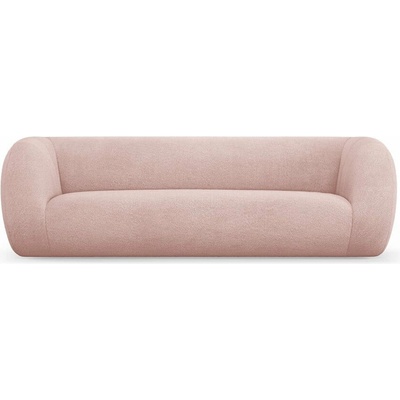 Cosmopolitan Design pohovka z textílie buklé 230 cm Essen Svetloružová