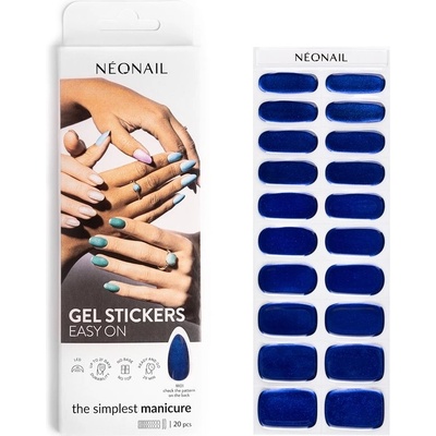 NeoNail Easy On Gel Stickers nálepky na nehty odstín M01 20 ks
