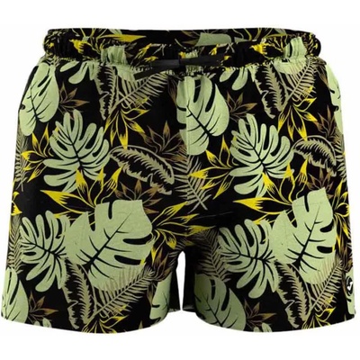 JOMA Бански гащета Joma Santa Monica swimming shorts - Black (Lime / Black)