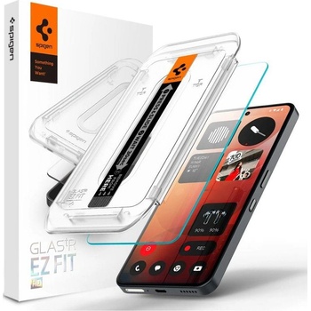 Spigen Стъклен Протектор за Nothing Phone 3A Pro/ 3A, Spigen EZ Fit Glass Tr, Прозрачен (AGL09429)